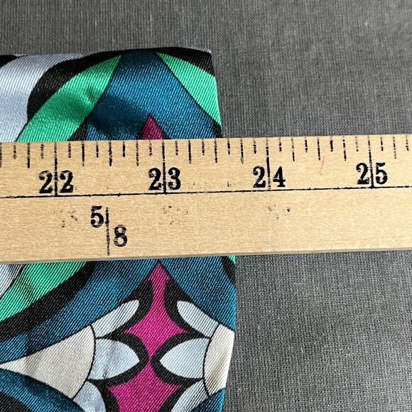 Zara‎ Pants Womens Large Multicolor Abstract Paisley Print Cropped Wide Leg NEW - Picture 9 of 12